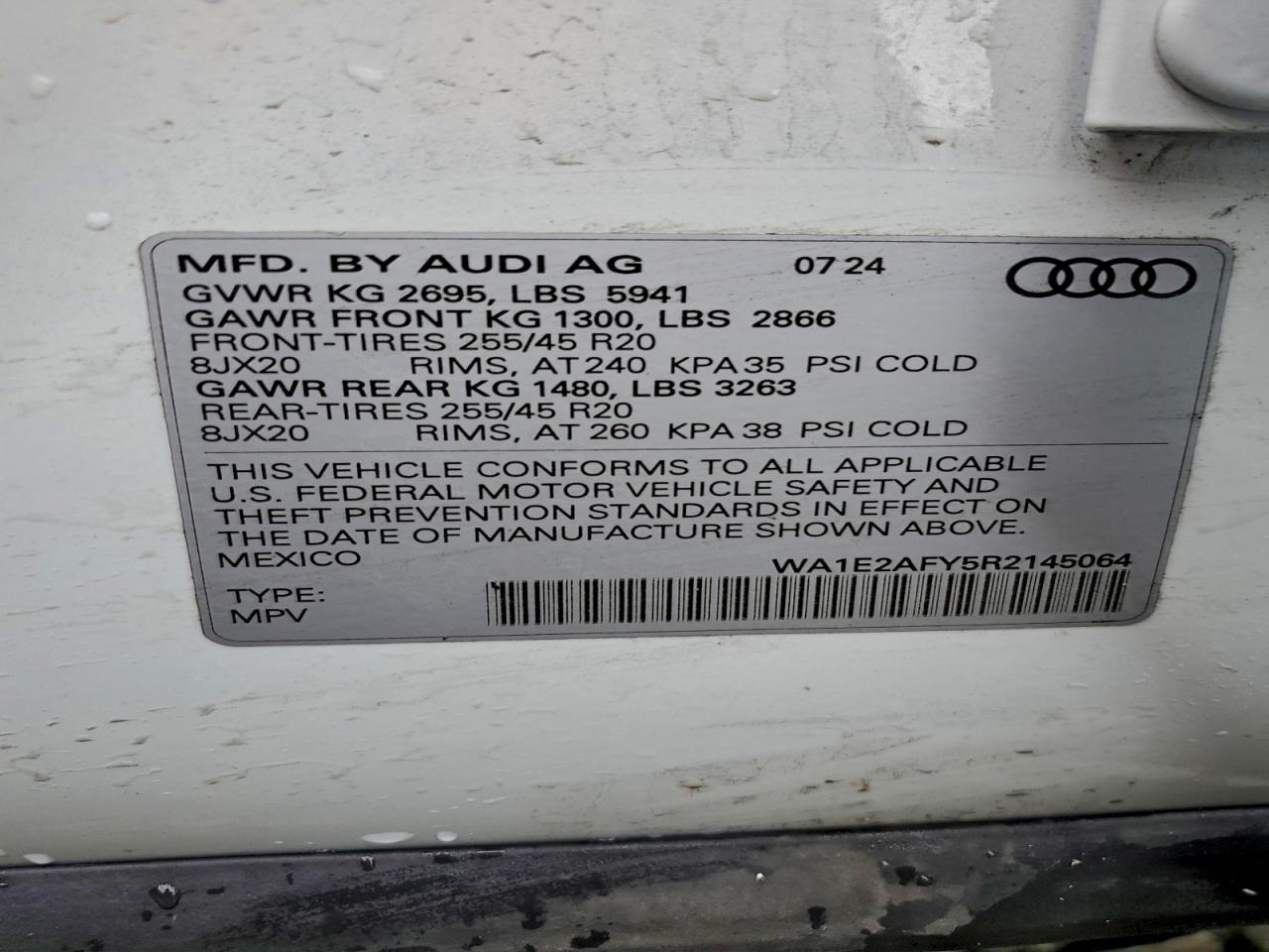 2024 Audi Q5 e Premium Plus 55