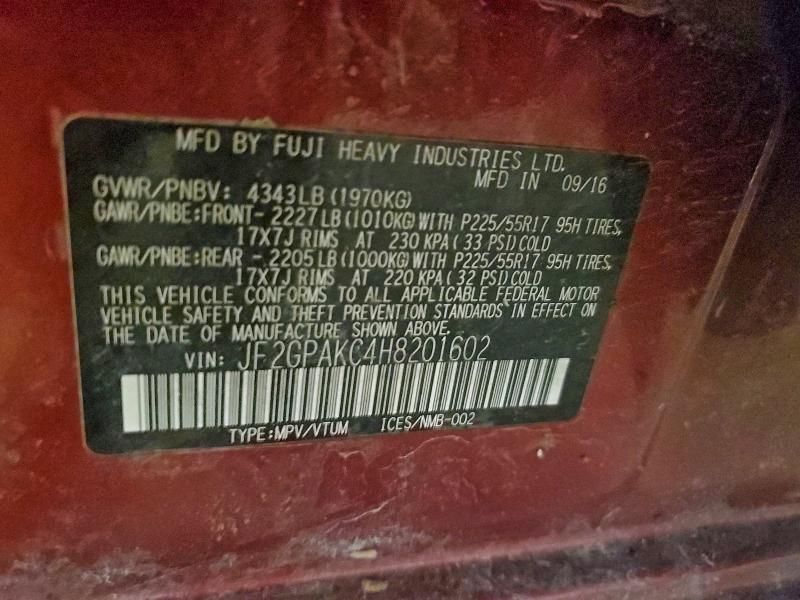 2017 Subaru Crosstrek Limited