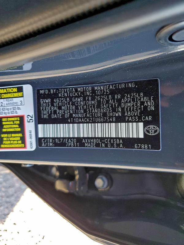 2026 Toyota Camry