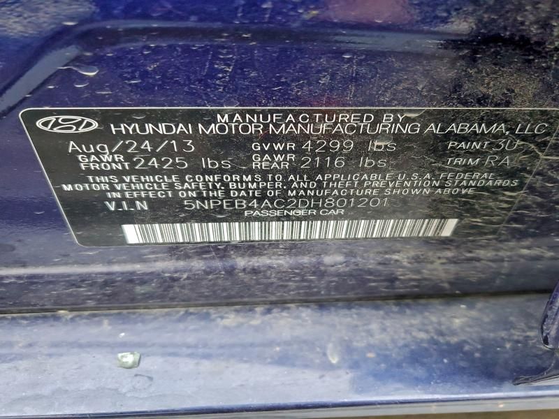 2013 Hyundai Sonata gls