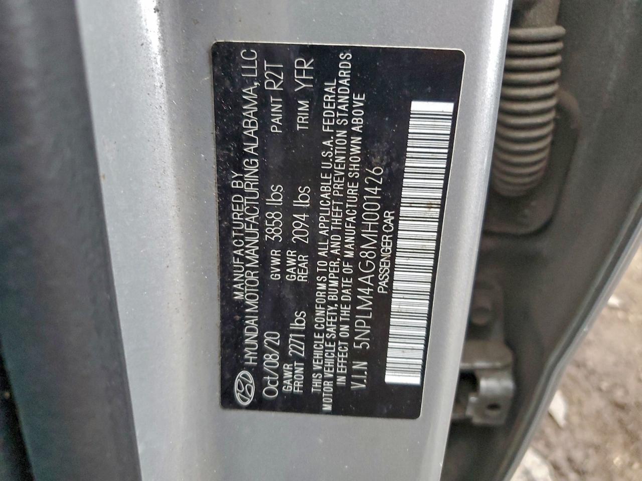 2021 Hyundai Elantra sel