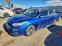 KIA salvage cars for sale: 2020 KIA Forte gt Line