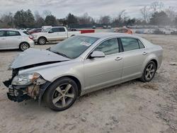 Chevrolet salvage cars for sale: 2012 Chevrolet Malibu 1LT