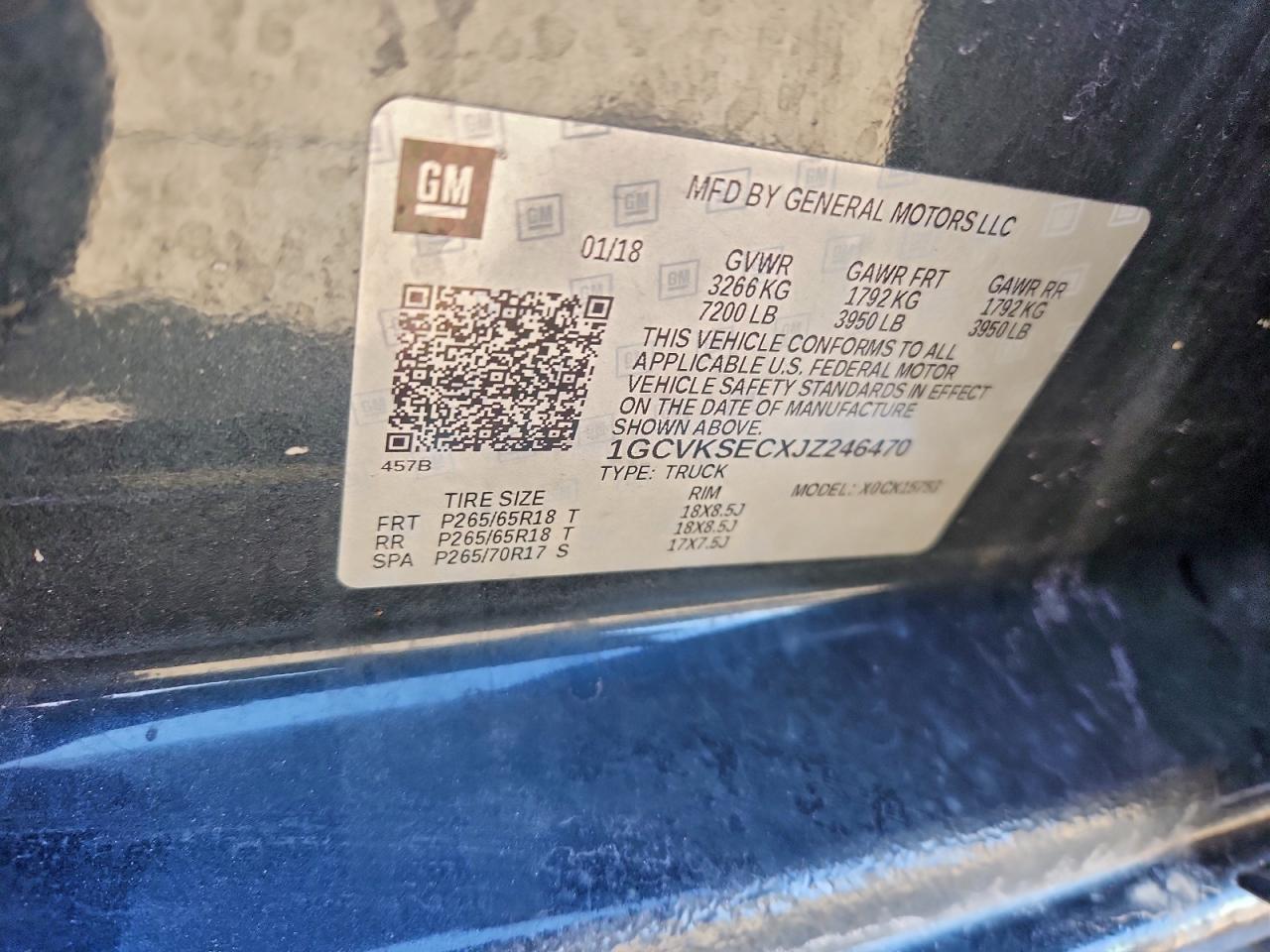 2018 Chevrolet Silverado K1500 ltz