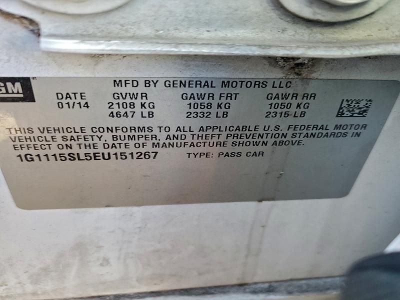 2014 Chevrolet Impala lt