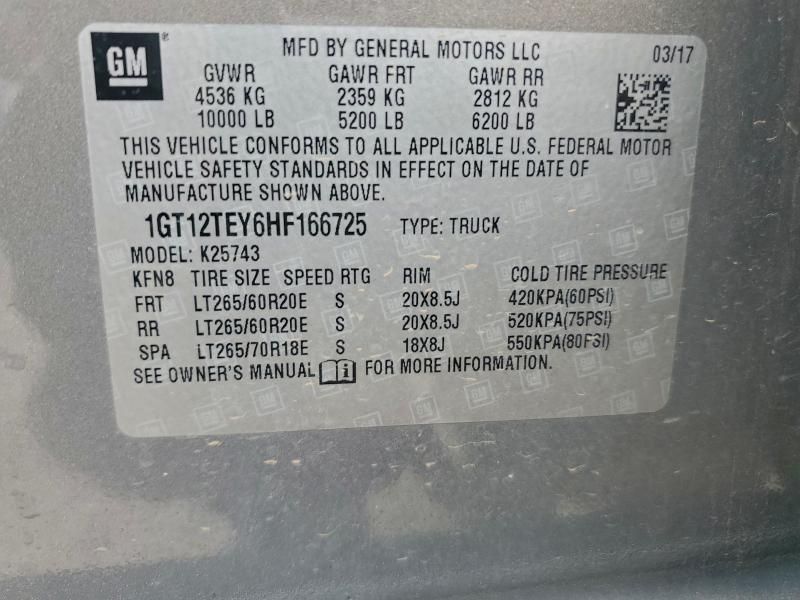 2017 GMC Sierra K2500 slt