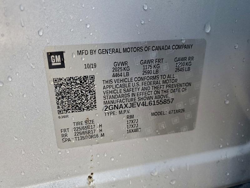 2020 Chevrolet Equinox lt