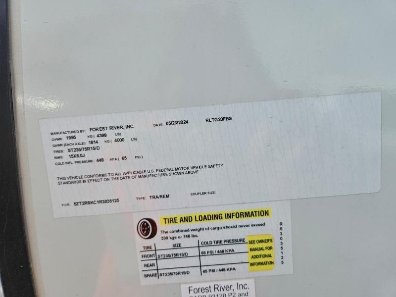 2024 Wildwood 2024 Foresriver Rockwood-Camper