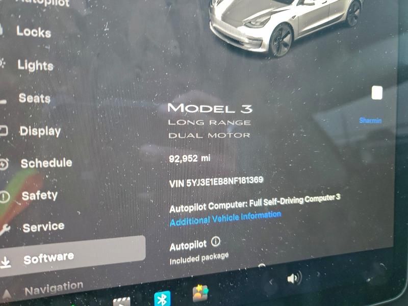 2022 Tesla Model 3