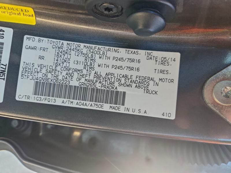 2014 Toyota Tacoma Prerunner V6