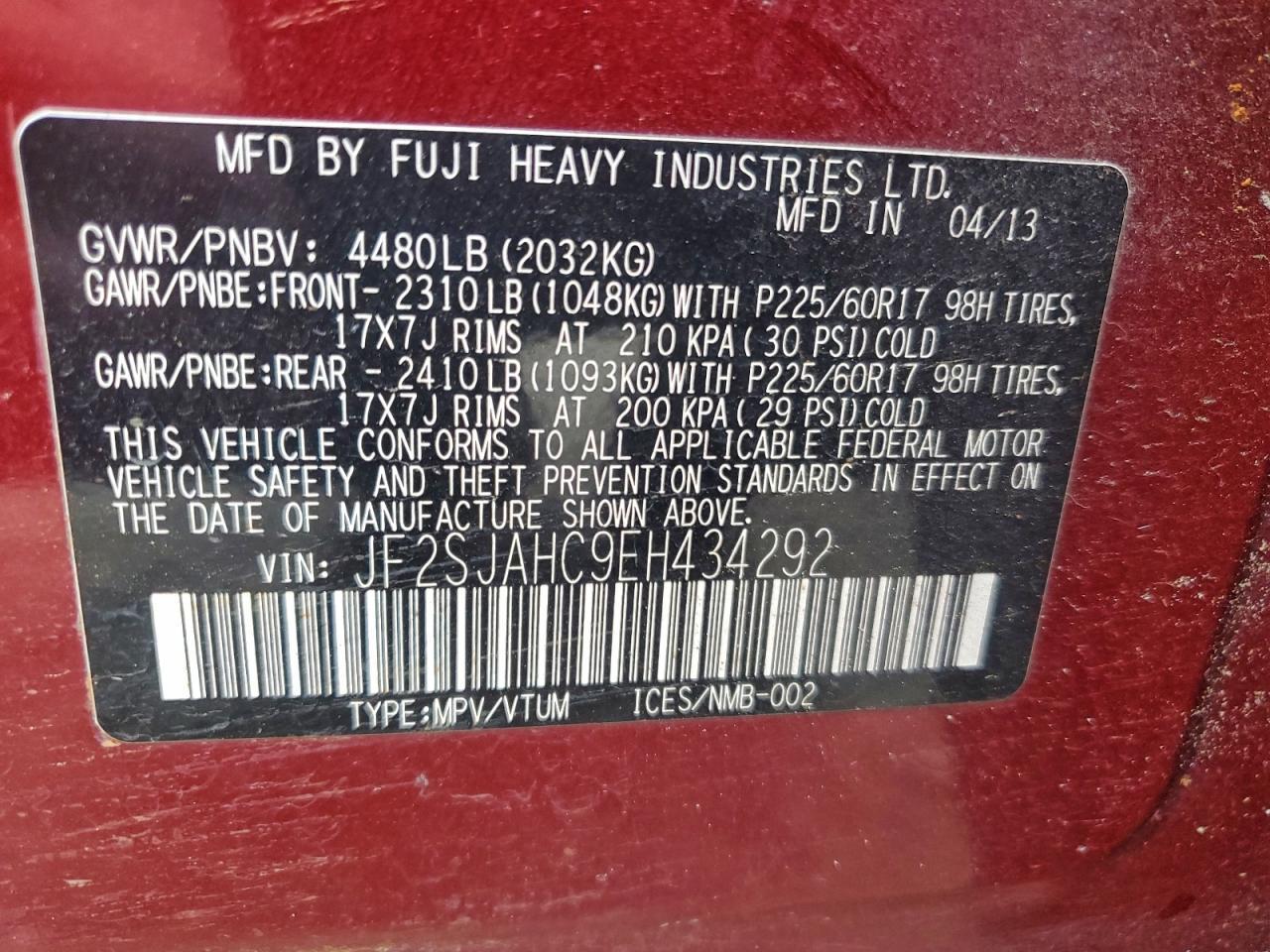 2014 Subaru Forester 2.5i Limited