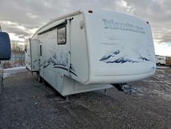Salvage cars for sale from Copart Billings, MT: 2006 Keystone Montana HI