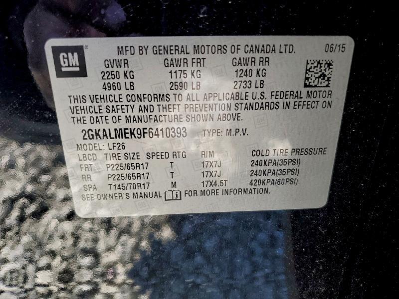 2015 GMC Terrain sle