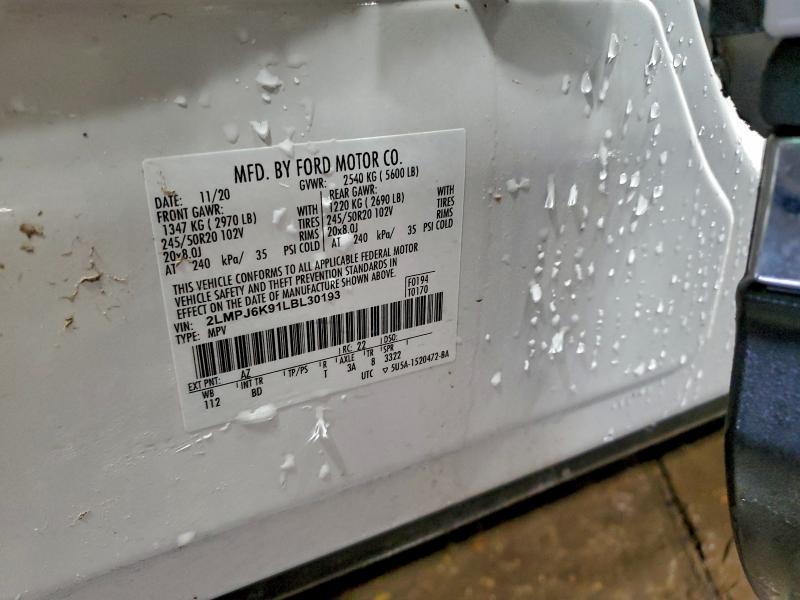 2020 Lincoln Nautilus Reserve