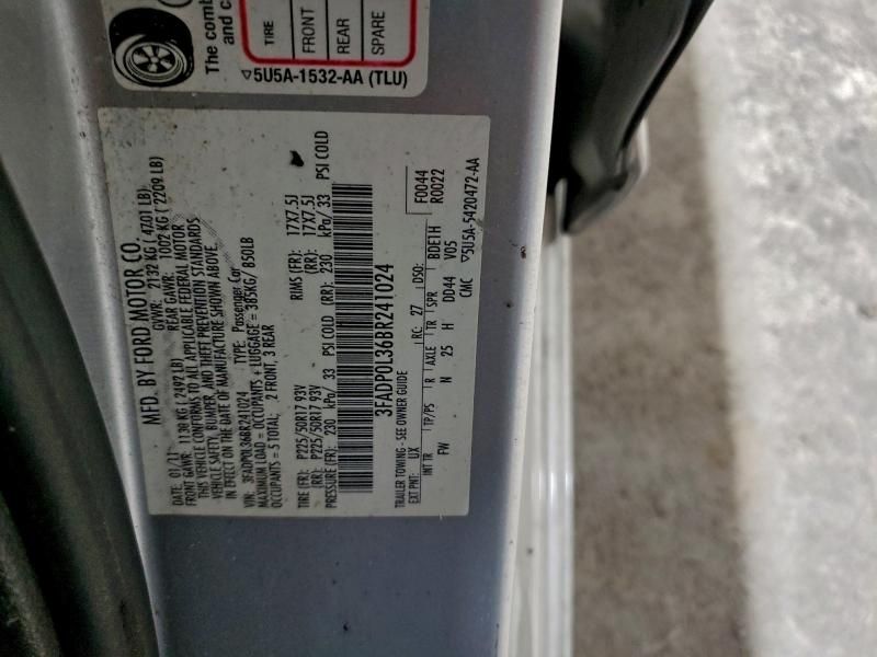 2011 Ford Fusion Hybrid