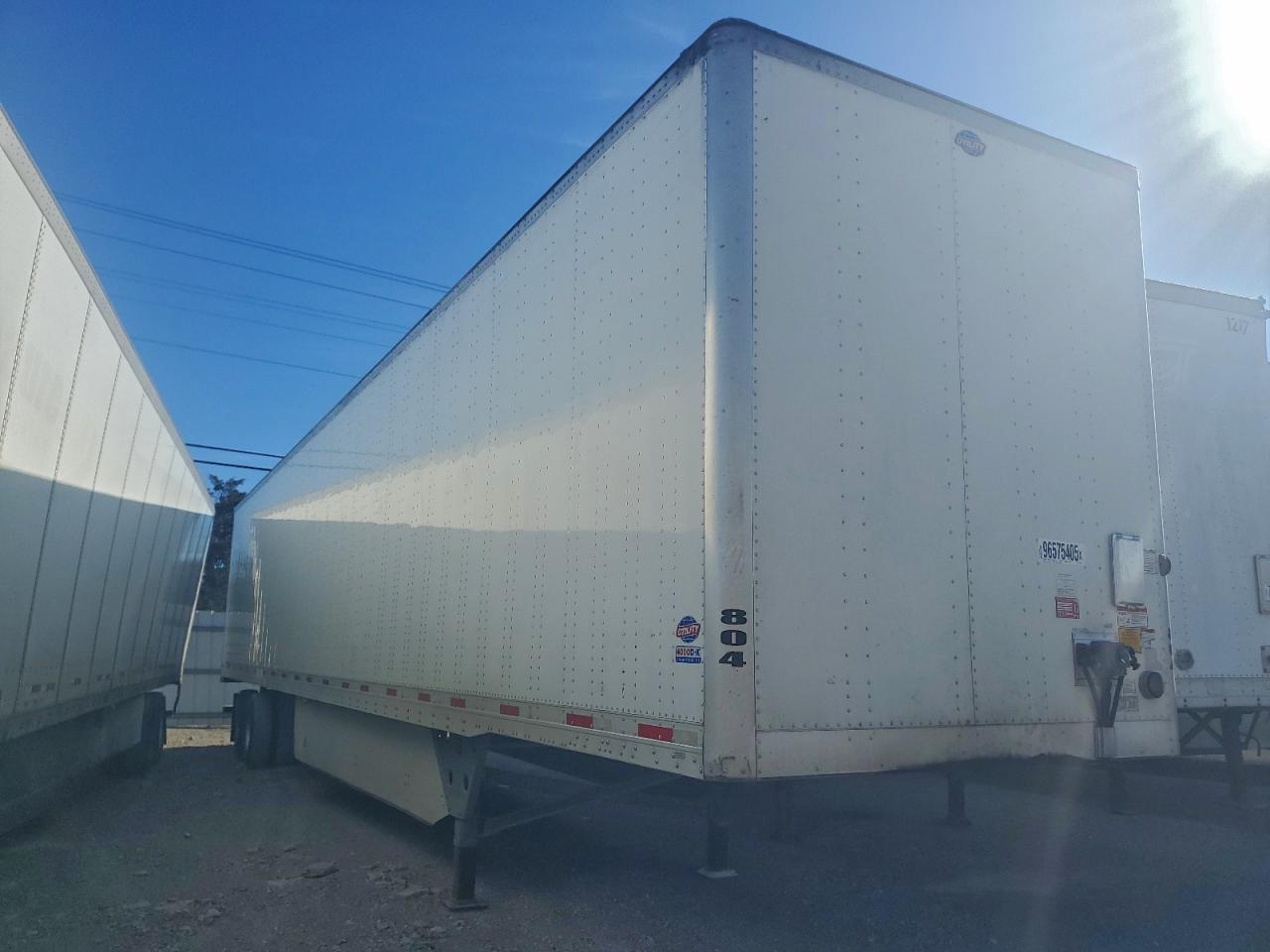 2019 Utility VS2DX DRY Van Trailer