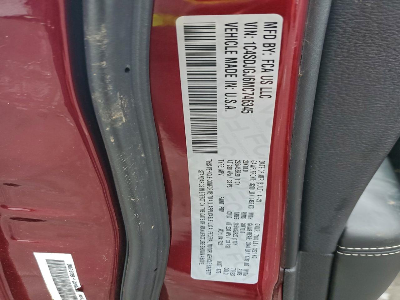 2021 Dodge Durango srt 392