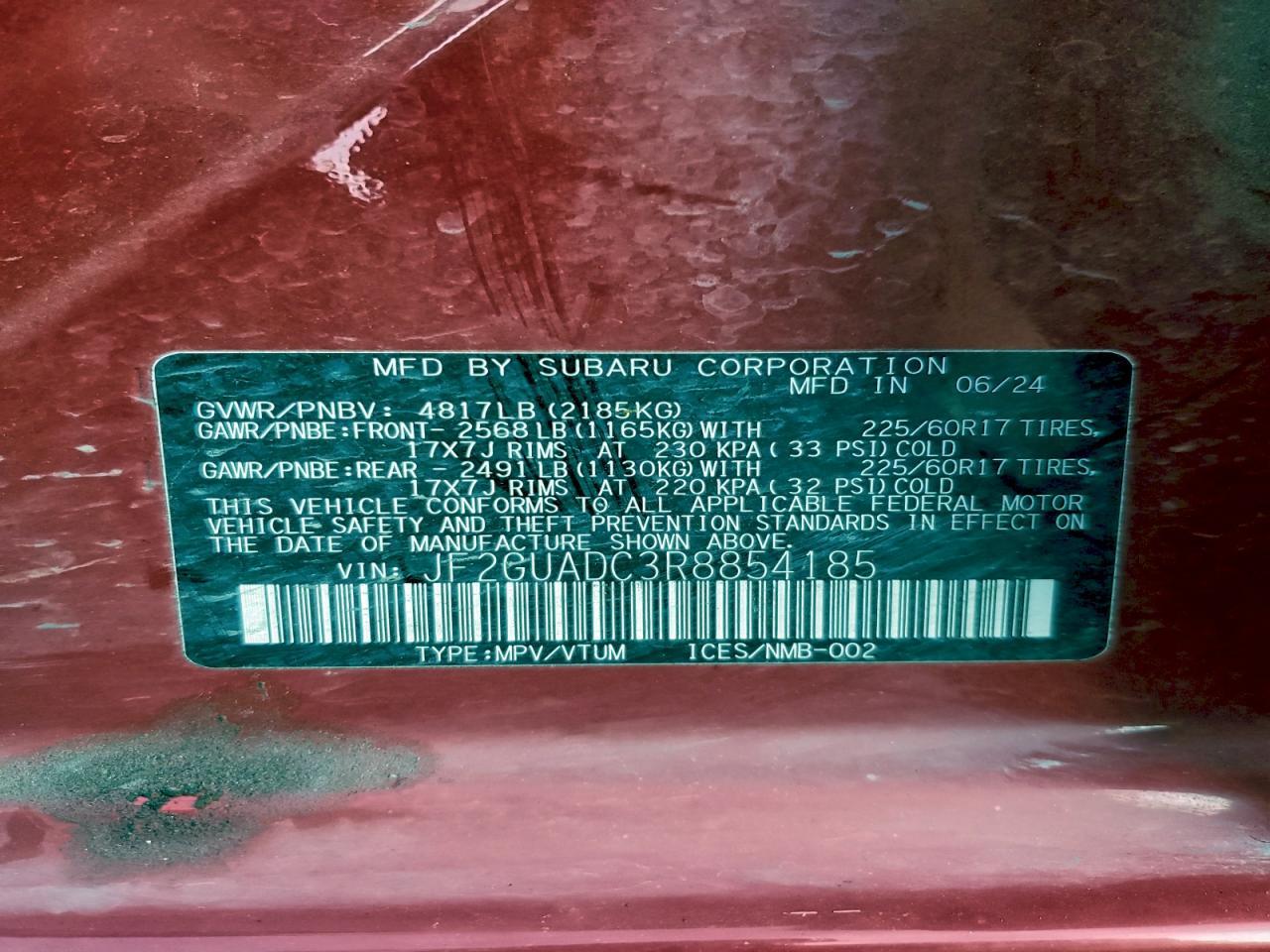 2024 Subaru Crosstrek Premium