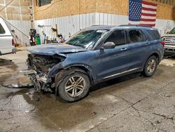 Ford salvage cars for sale: 2020 Ford Explorer xlt