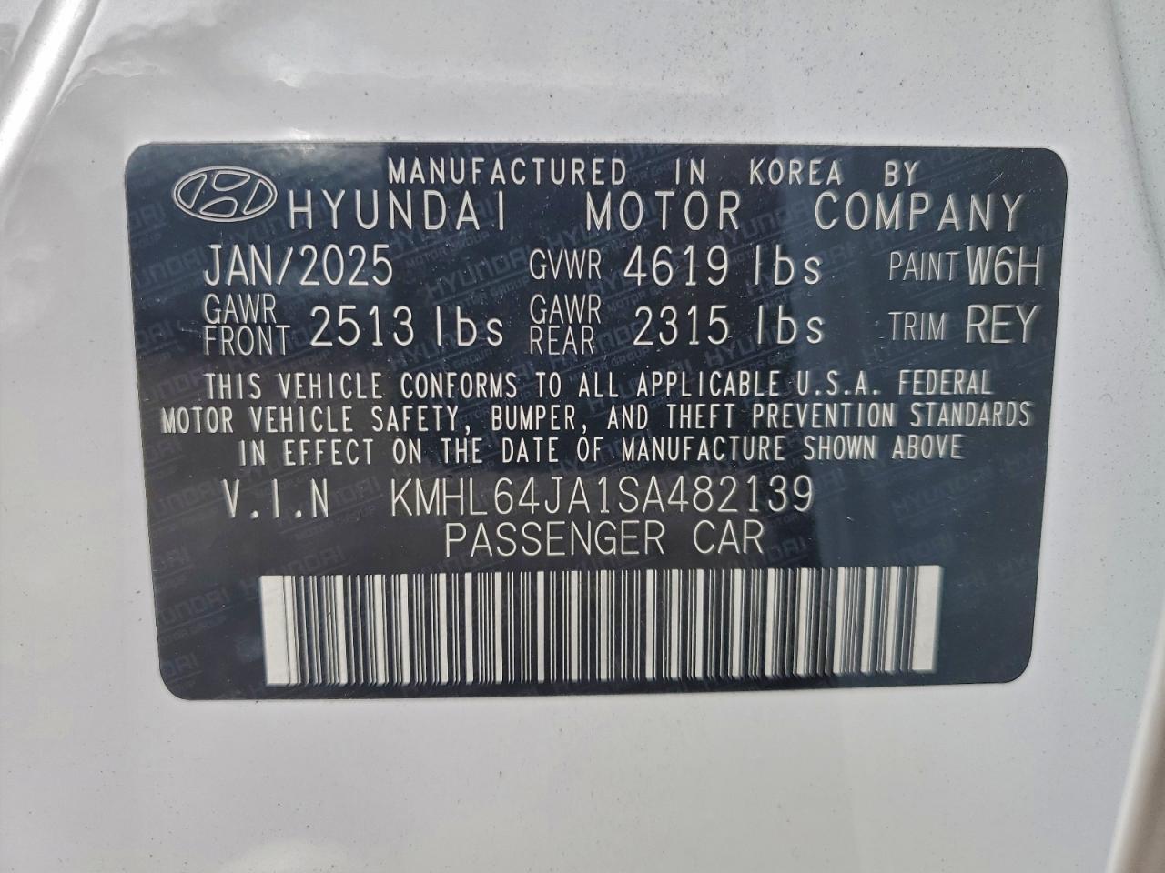 2025 Hyundai Sonata sel
