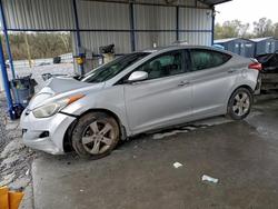 Salvage cars for sale from Copart Cartersville, GA: 2013 Hyundai Elantra gls