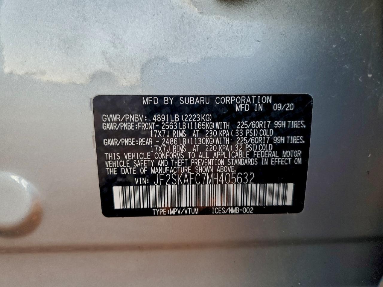 2021 Subaru Forester Premium