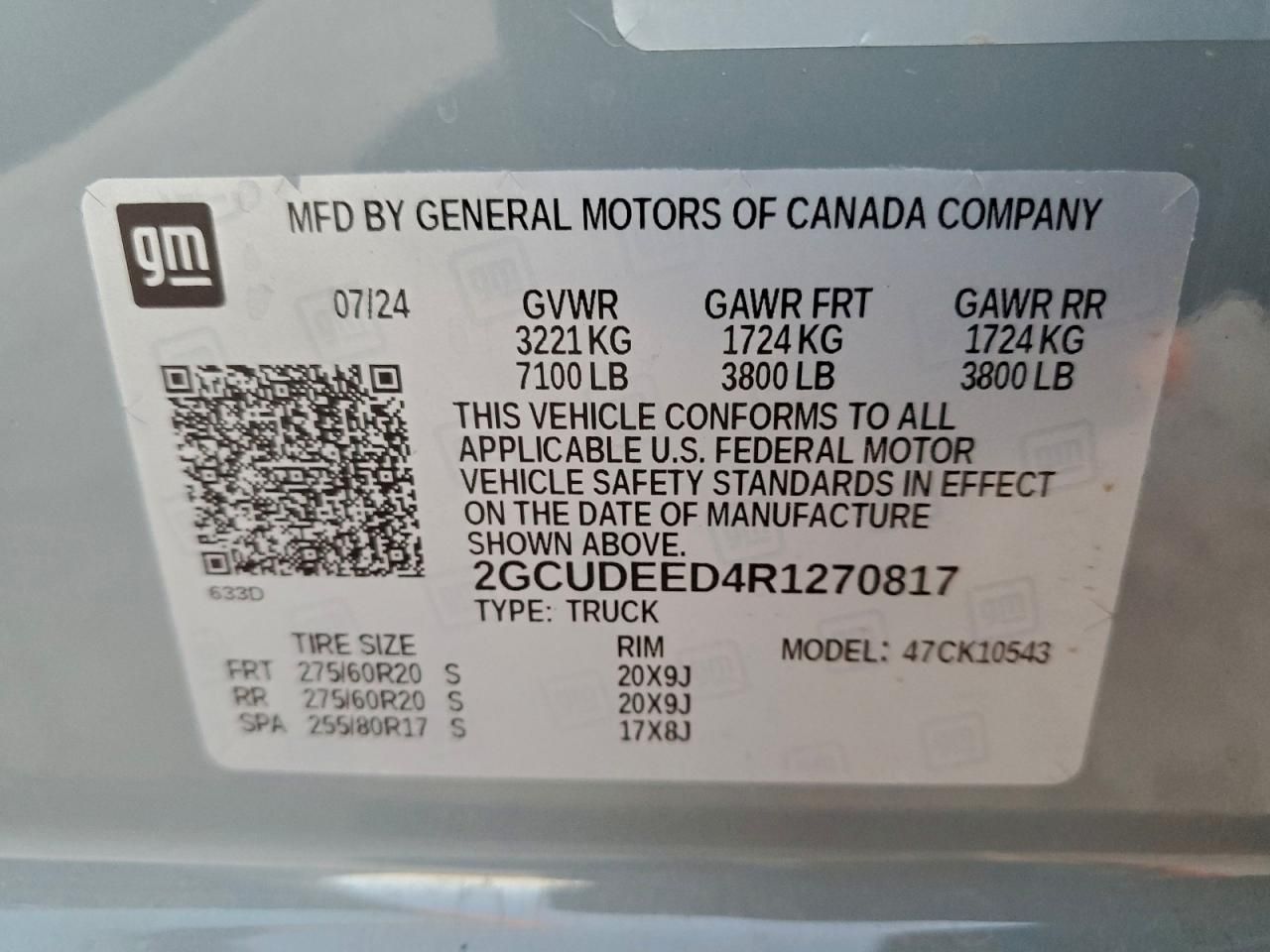 2024 Chevrolet Silverado K1500 rst