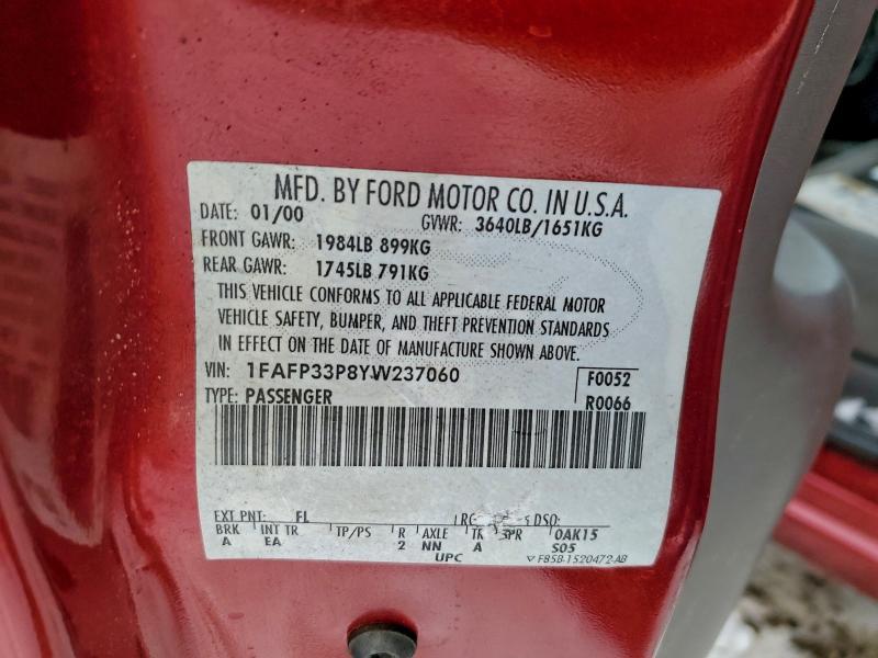 2000 Ford Focus lx