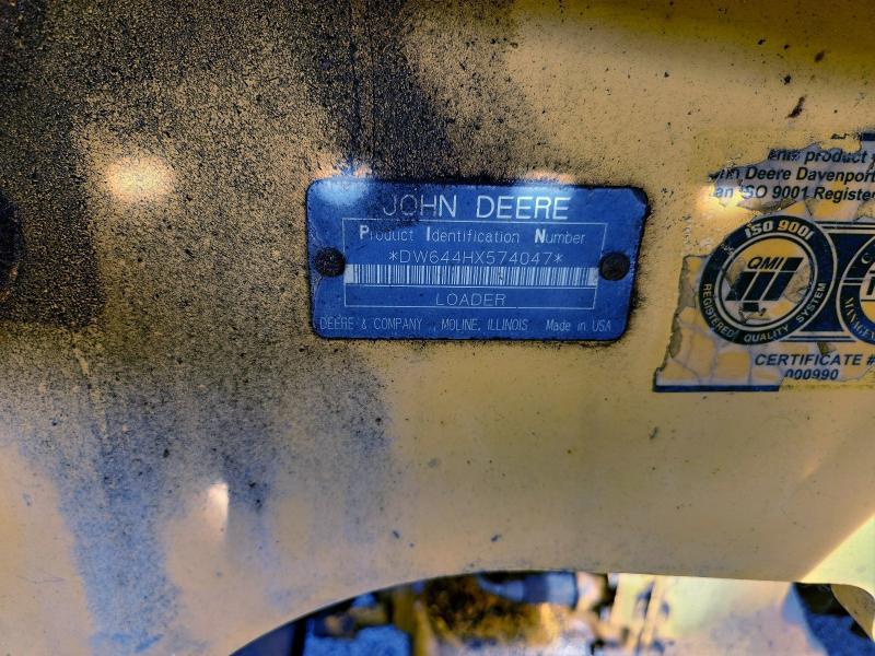 2000 John Deere 644-B-Wheel Loader