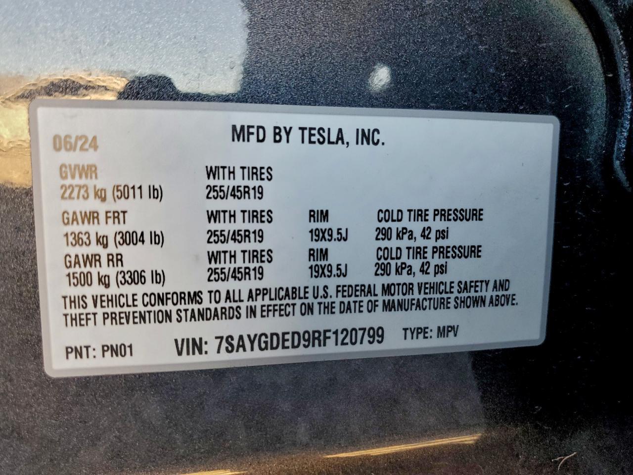 2024 Tesla Model y