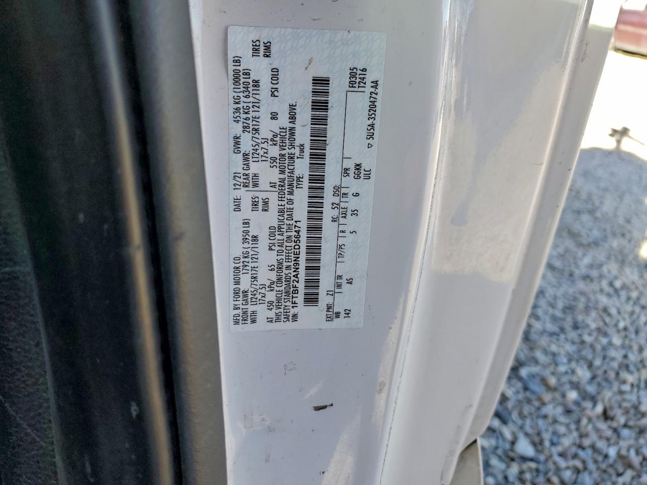 2022 Ford F250 Super Duty