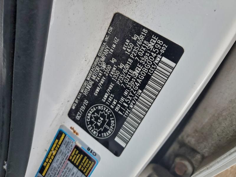 2011 Hyundai Santa fe gls