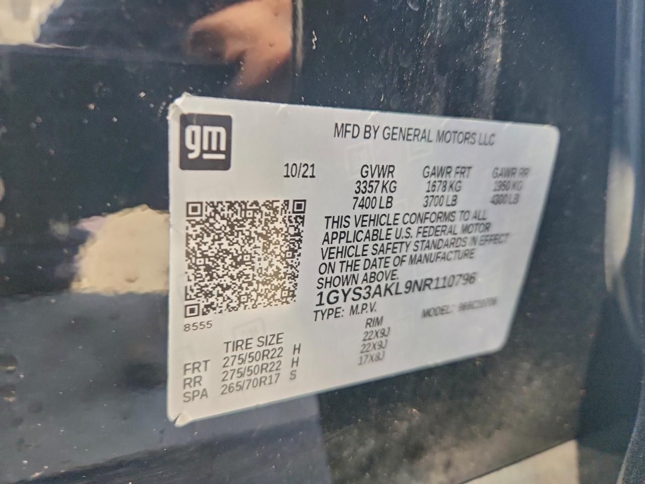 2022 Cadillac Escalade Luxury