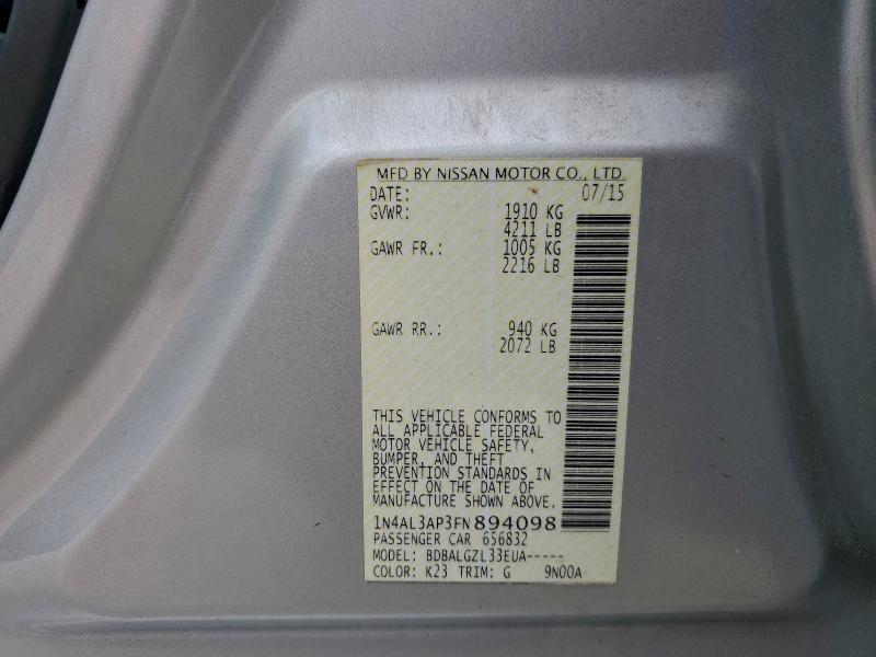 2015 Nissan Altima