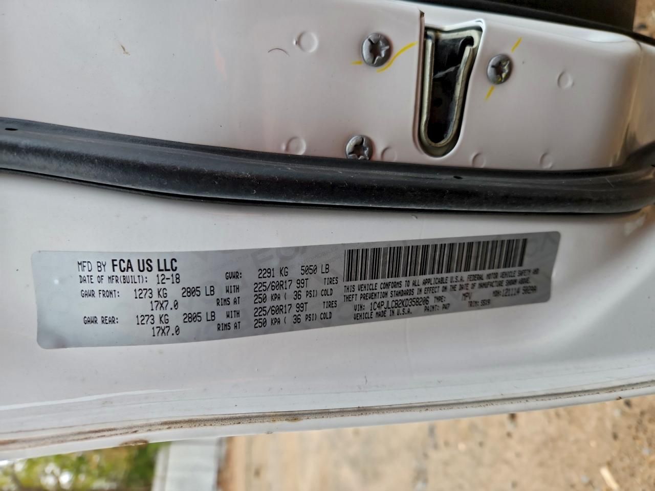 2019 Jeep Cherokee Latitude