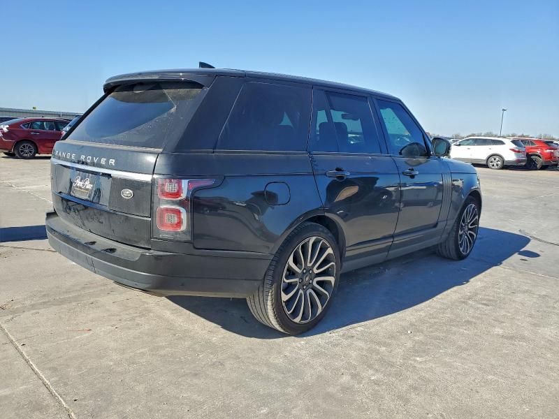 2020 Land Rover Range Rover hse