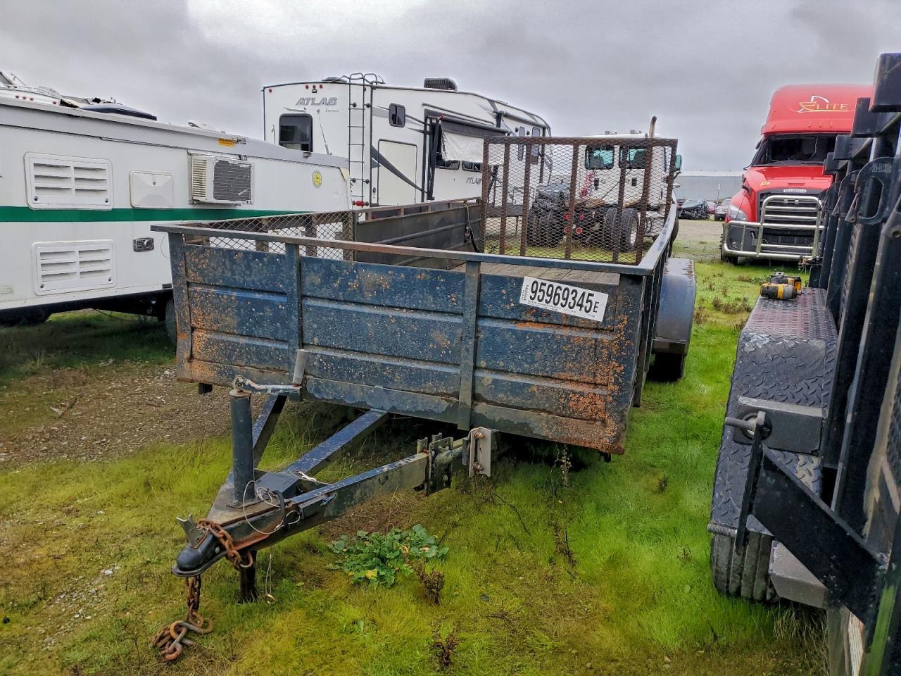 2006 Jvma 2006 JV MFG JV-50TAL-16 Utility Trailer