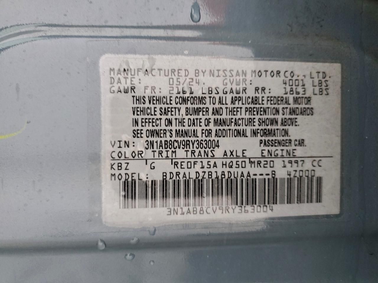 2024 Nissan Sentra sv