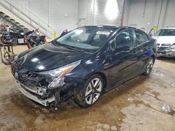 Salvage cars for sale from Copart New Britain, CT: 2016 Toyota Prius