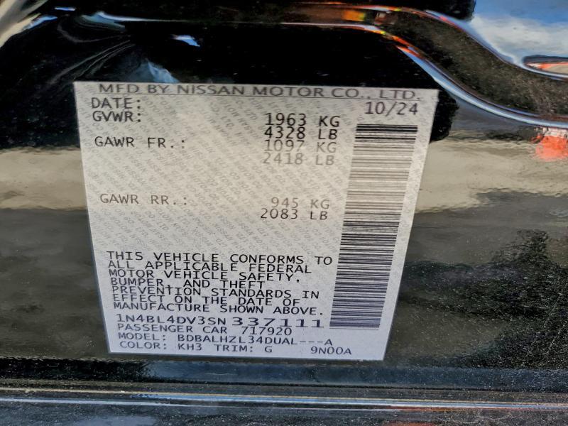2025 Nissan Altima