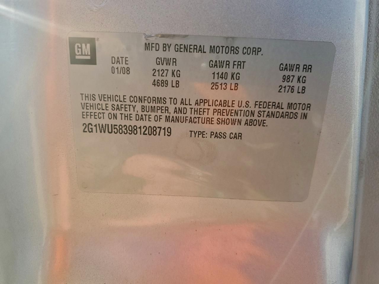 2008 Chevrolet Impala ltz