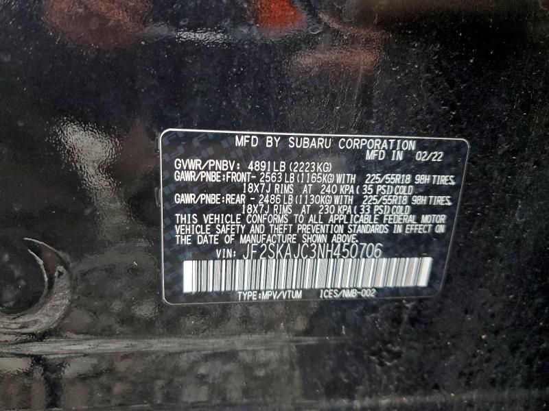 2022 Subaru Forester Sport