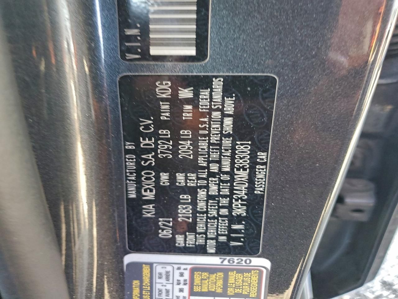 2021 KIA Forte gt Line