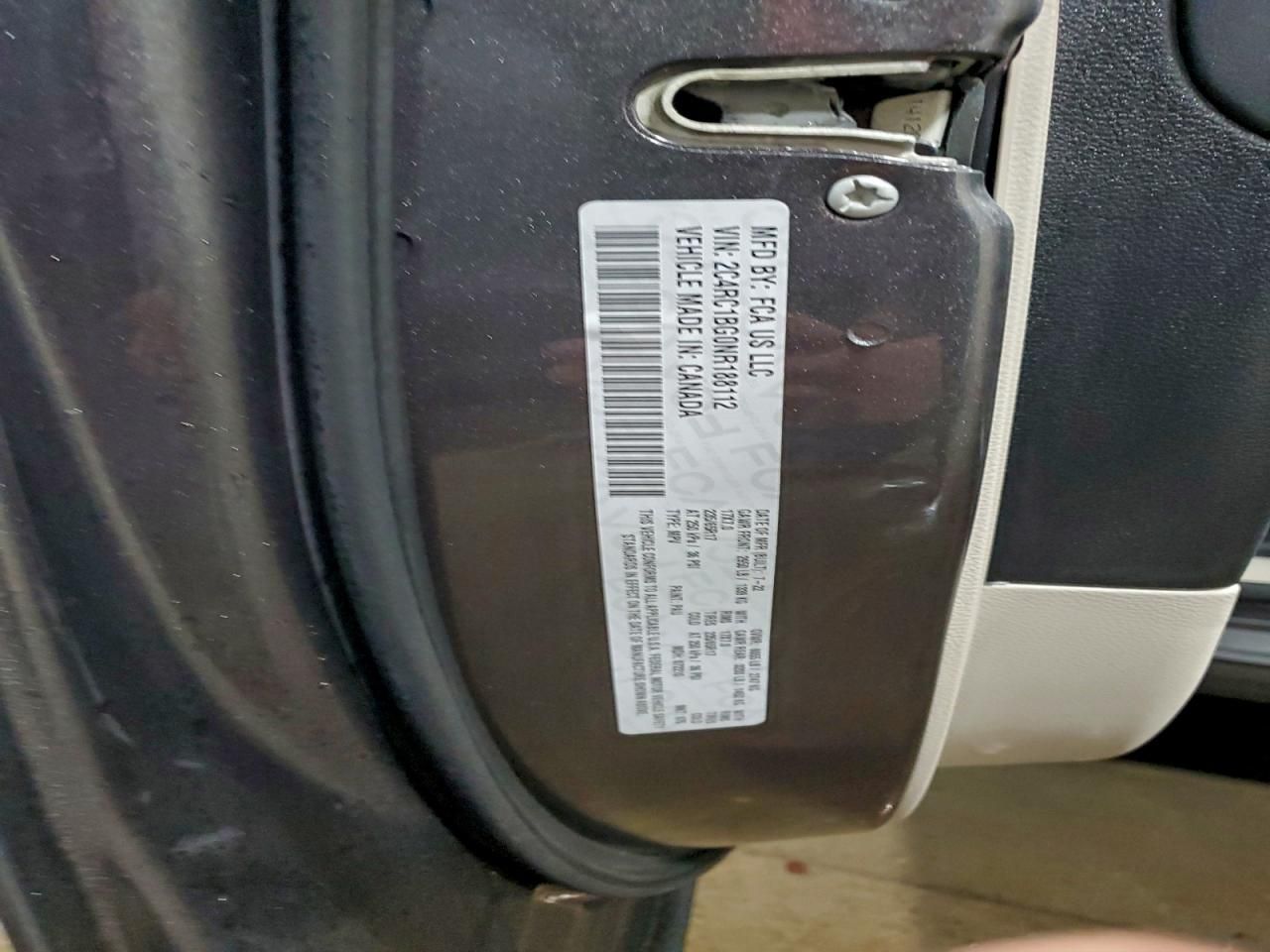 2022 Chrysler Pacifica Touring l