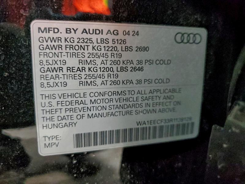 2024 Audi Q3 Premium Plus s Line 45
