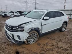 Vehiculos salvage en venta de Copart Elgin, IL: 2021 Volkswagen Atlas Cross Sport se