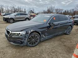 Vehiculos salvage en venta de Copart Baltimore, MD: 2018 BMW 530 i