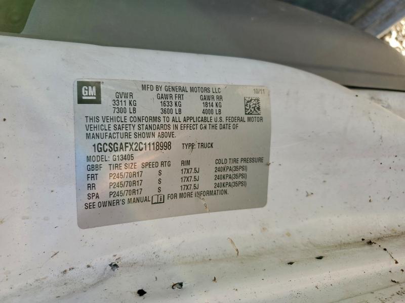 2012 Chevrolet Express 1500 Delivery Van