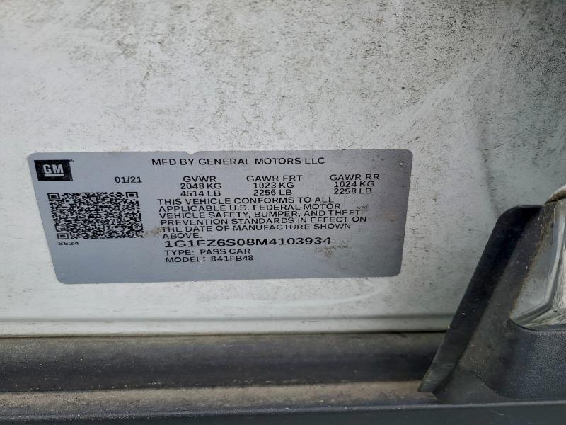 2021 Chevrolet Bolt ev Premier