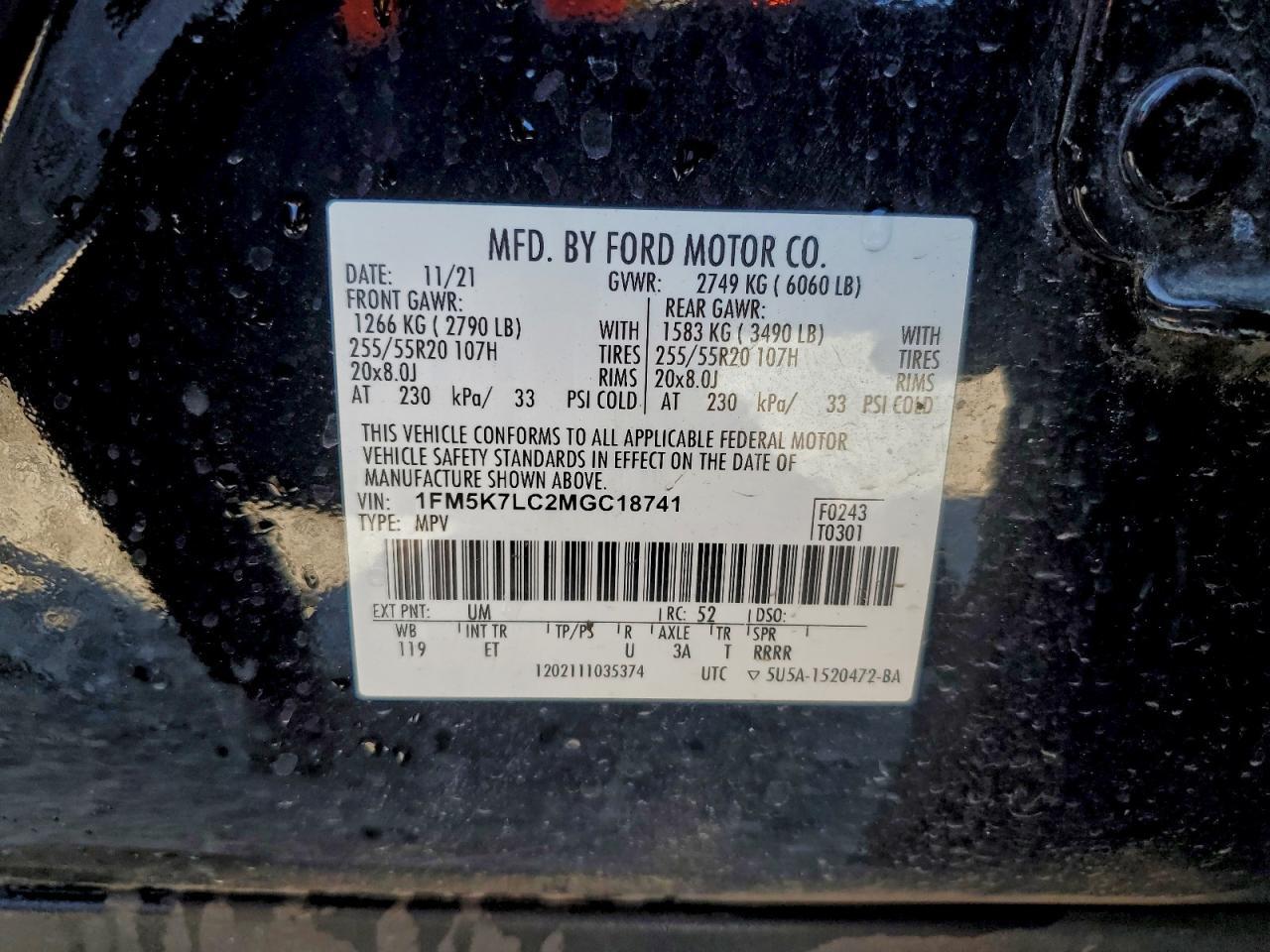 2021 Ford Explorer King Ranch